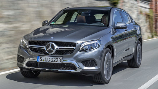 Mercedes Benz Glc Class Coupe Hd Art Print Poster