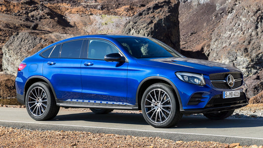 Mercedes Benz Glc Class Coupe Amg Line Hd Art Print Poster