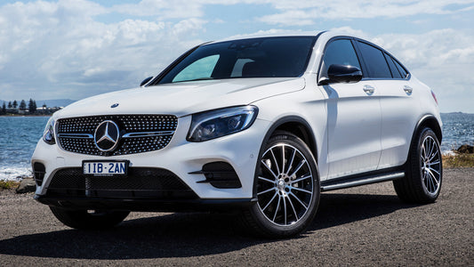 Mercedes Benz Glc Class Coupe Amg Line Au Hd Art Print Poster