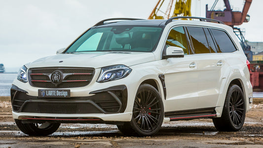 Mercedes Benz Gls Black Crystal By Larte Design Hd Art Print Poster