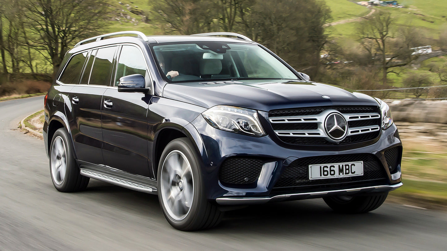 Mercedes Benz Gls Class Amg Line Uk Hd Art Print Poster