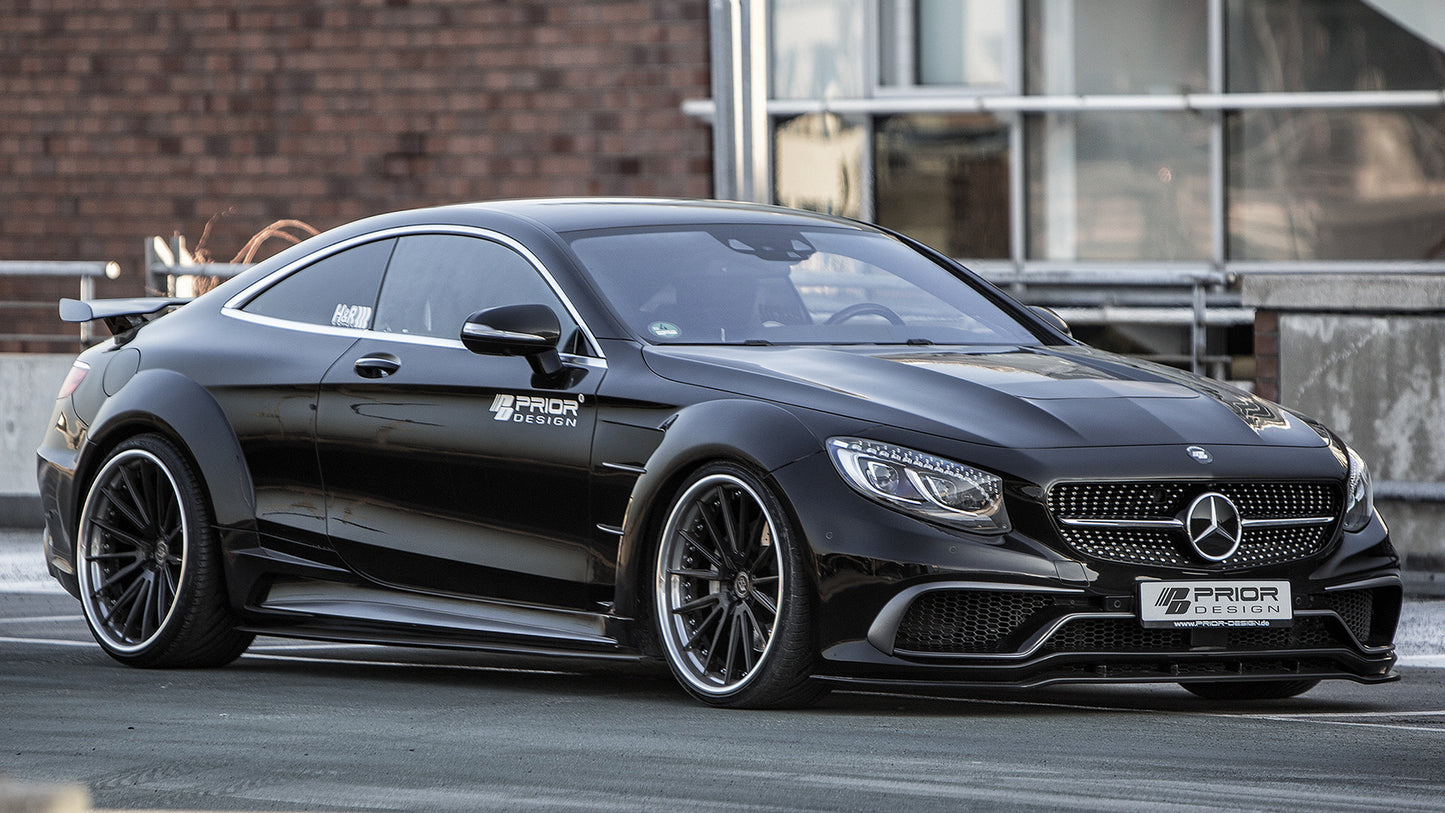 Mercedes Benz S Class Coupe Pd990Sc Widebody Hd Art Print Poster