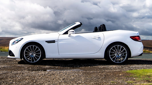 Mercedes Benz Slc Class Amg Line Uk Hd Art Print Poster