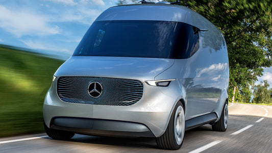 Mercedes Benz Vision Van Hd Art Print Poster