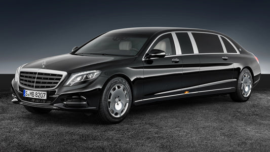 Mercedes Maybach S Class Pullman Guard Hd Art Print Poster