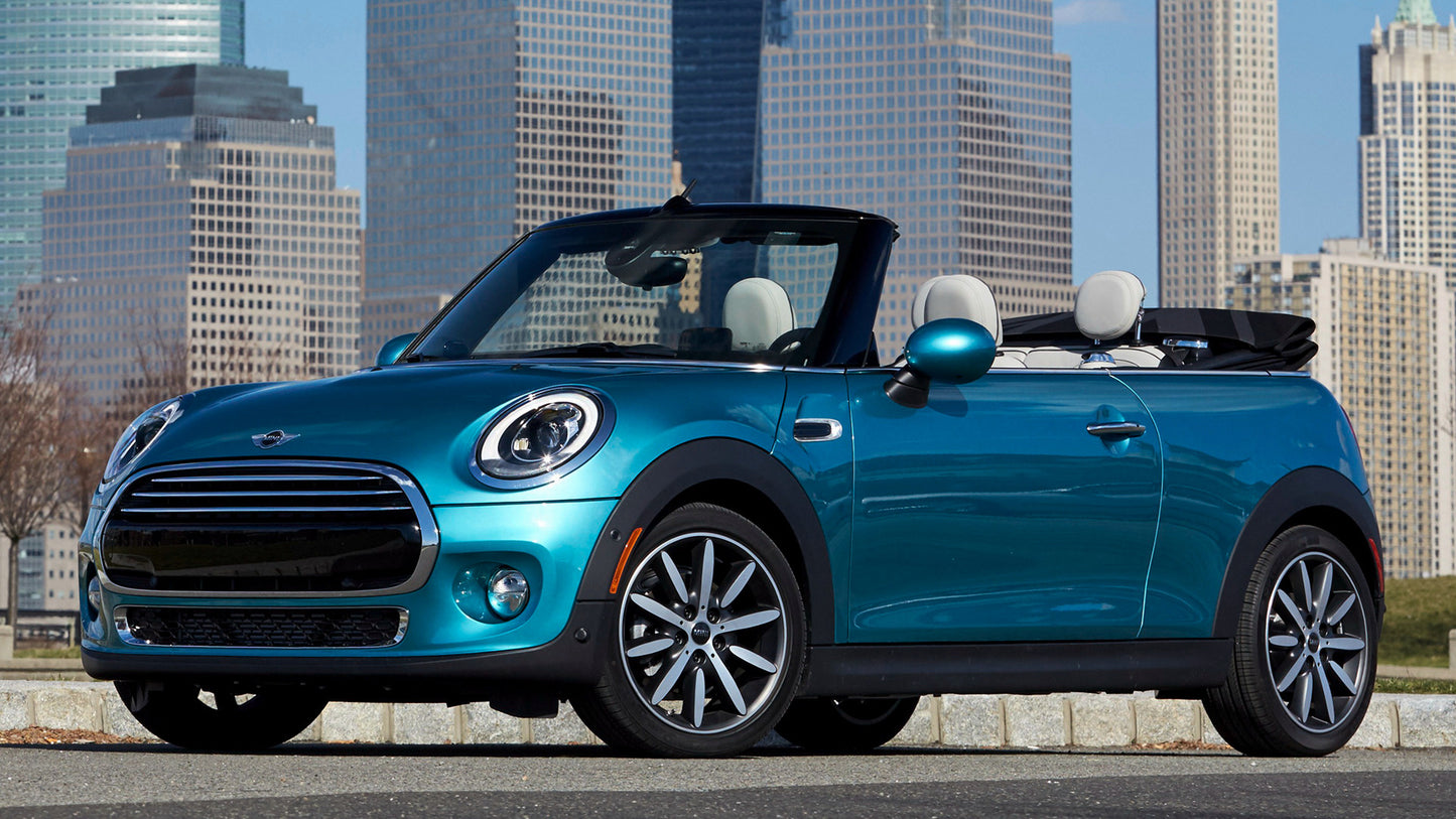 Mini Cooper Convertible Us Hd Art Keychain