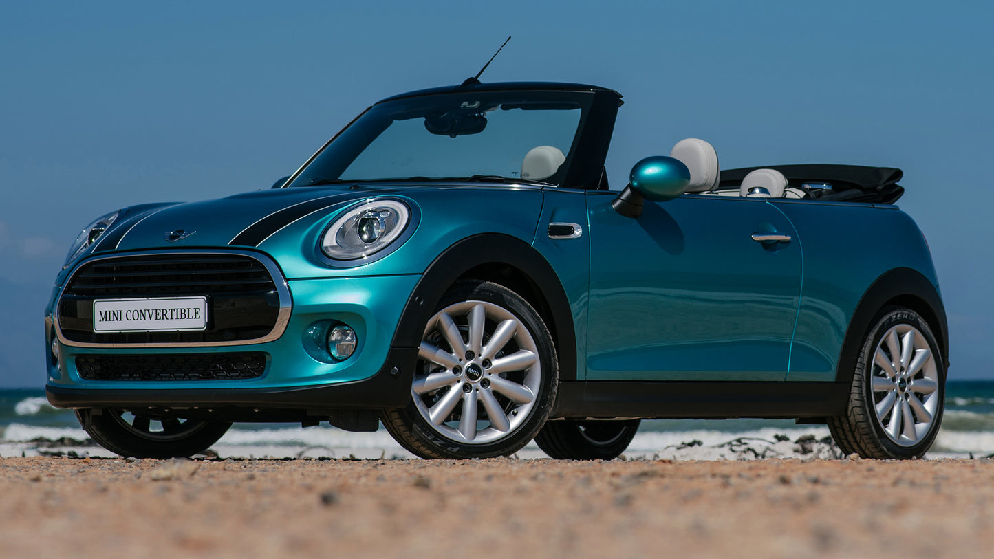 Mini Cooper Convertible Za Hd Art Keychain