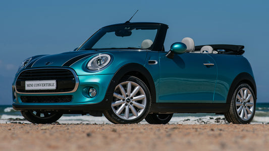 Mini Cooper Convertible Za Hd Art Keychain