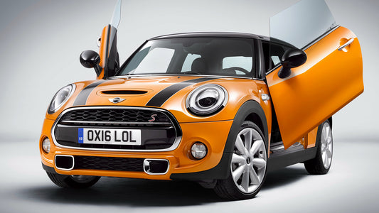 Mini Cooper S Scissor Doors Hd Art Keychain