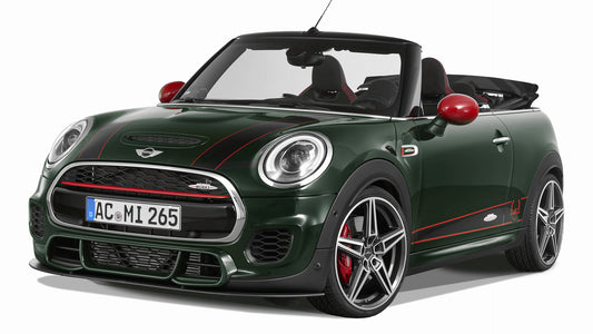 Mini John Cooper Works Cabrio By Ac Schnitzer Hd Art Keychain