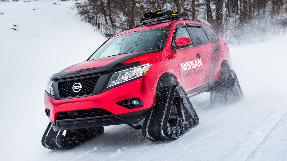 Nissan Pathfinder Winter Warrior Concept Hd Art Magnet