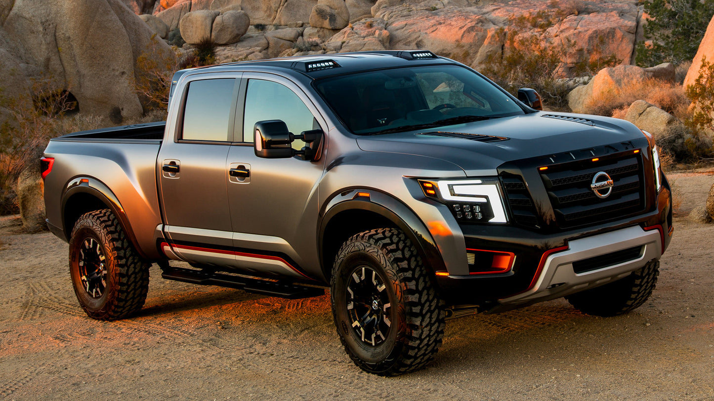 Nissan Titan Warrior Concept Hd Art Keychain
