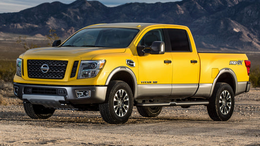 Nissan Titan Xd Pro 4X Crew Cab Hd Art Keychain