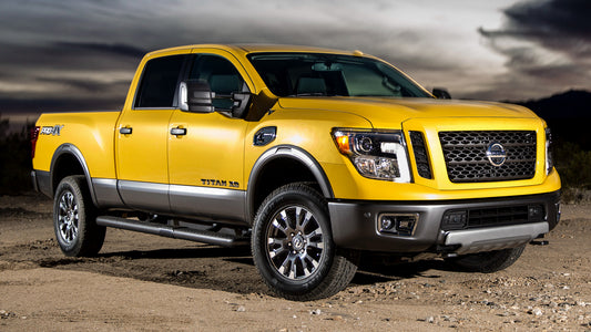 Nissan Titan Xd Pro 4X Crew Cab Hd Art Keychain