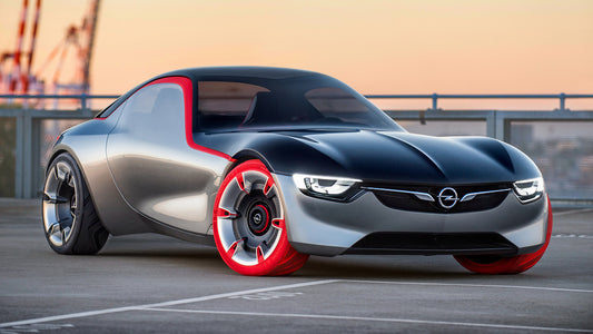 Opel Gt Concept Hd Art Keychain