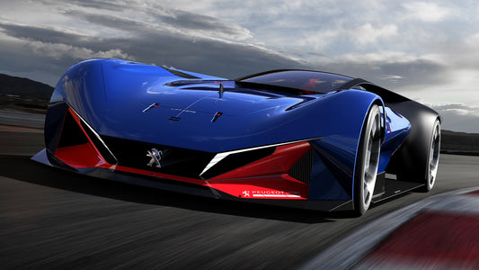 Peugeot L500 R Hybrid Concept Hd Art Keychain