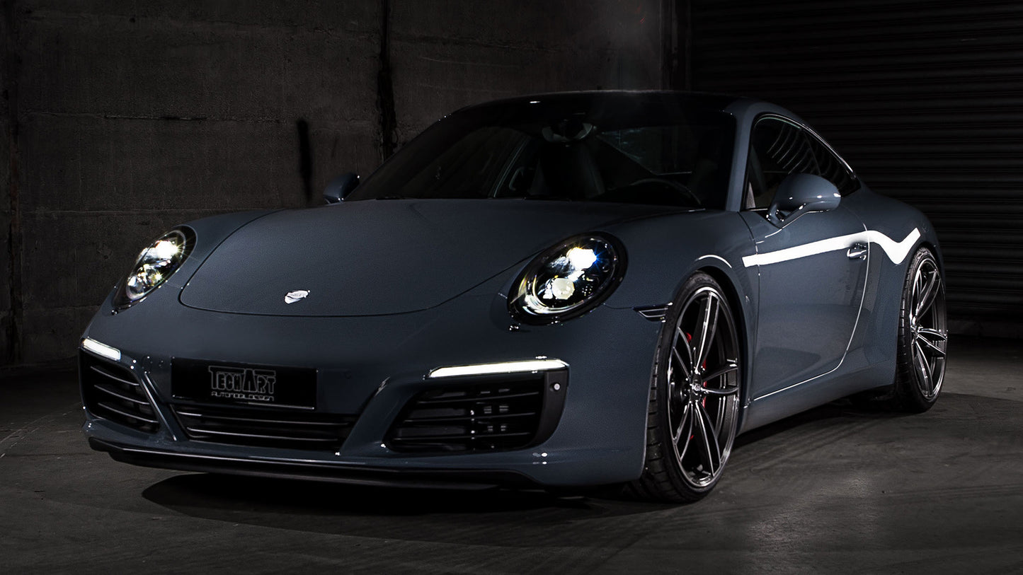Porsche Carrera By Techart Hd Art Keychain