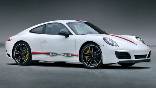 Porsche Carrera S Mexico 15Th Anniversary Hd Art Magnet