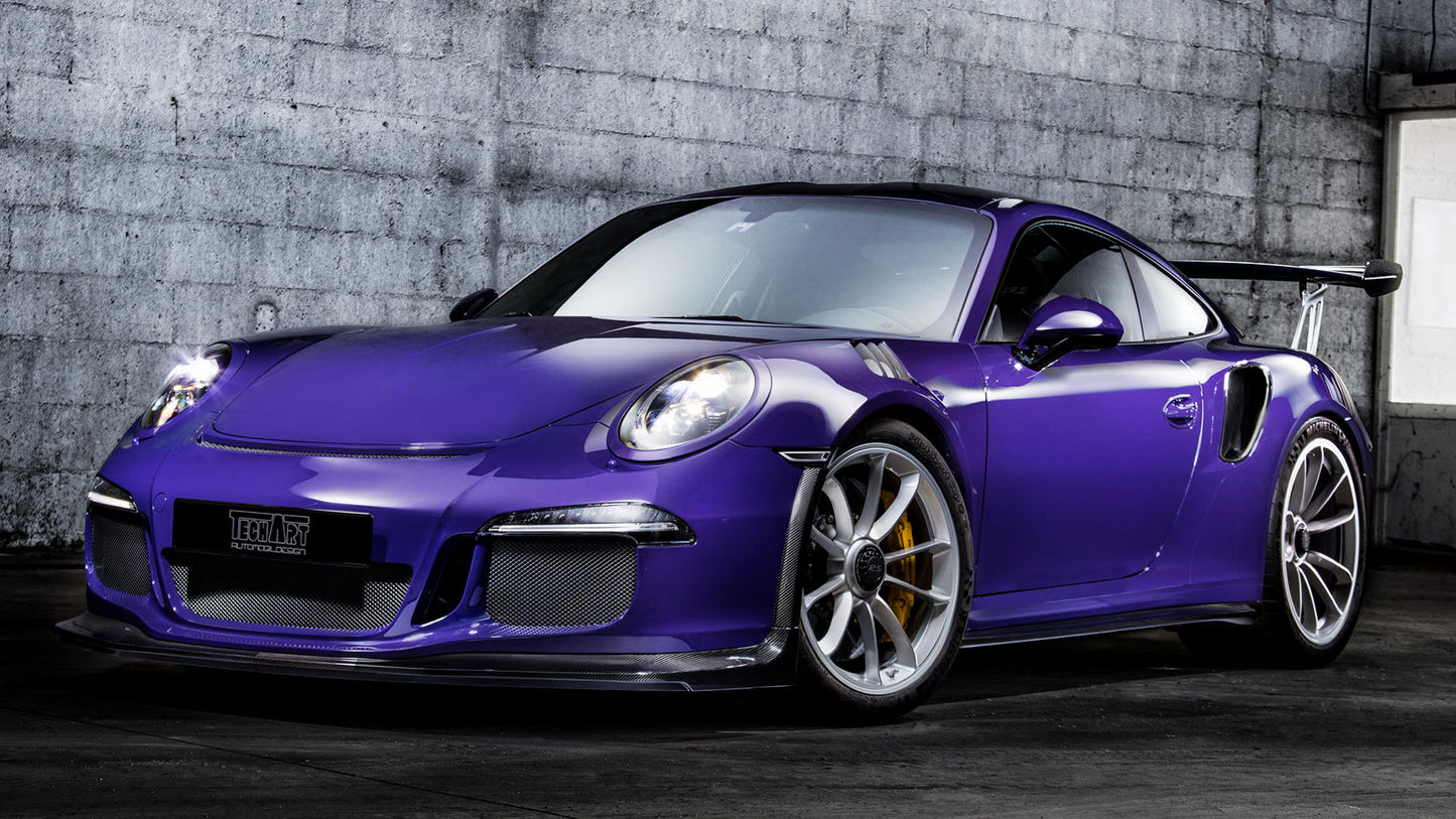 Porsche Gt3 Rs By Techart Hd Art Keychain