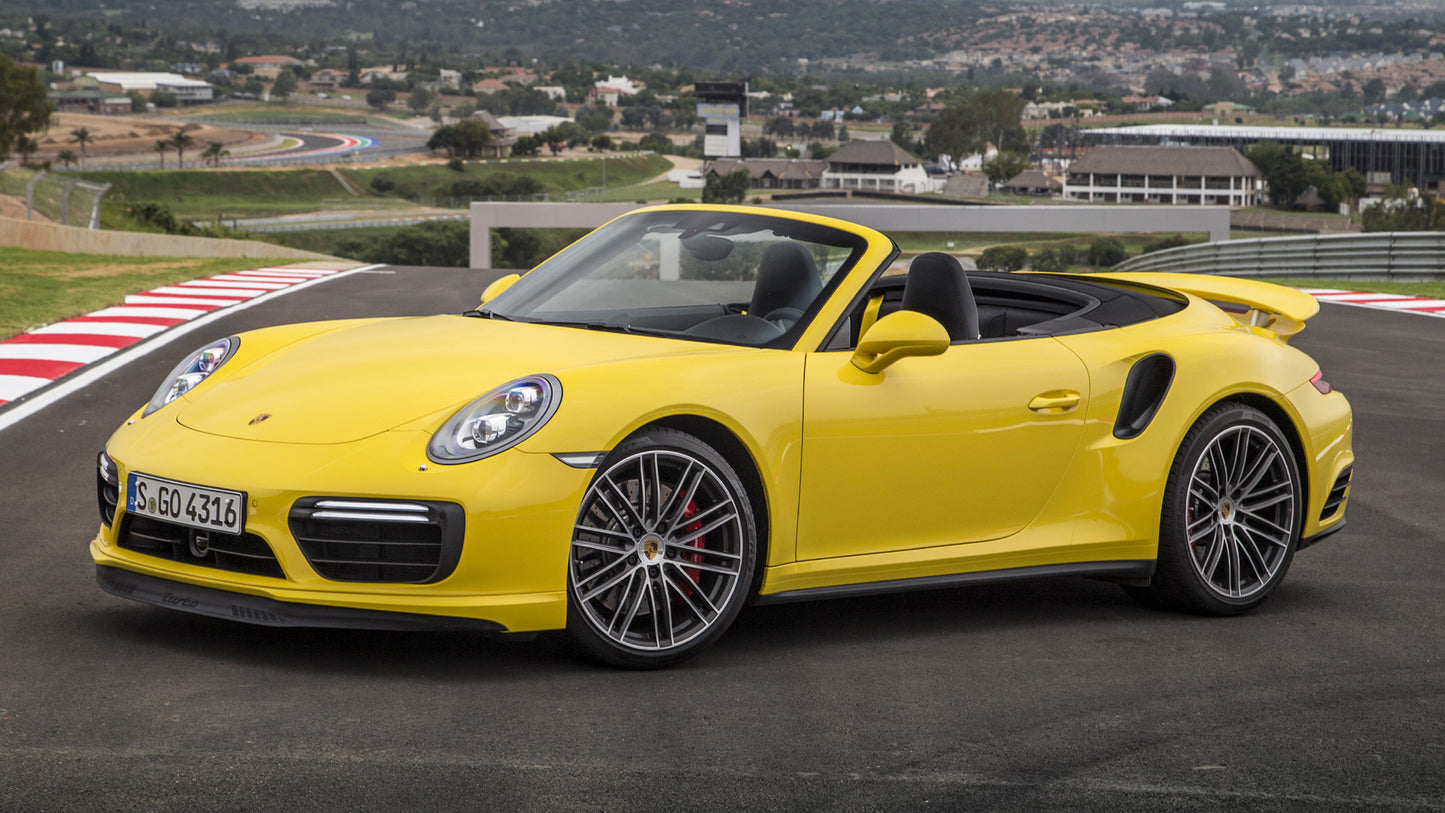 Porsche Turbo Cabriolet Hd (1) Art Keychain
