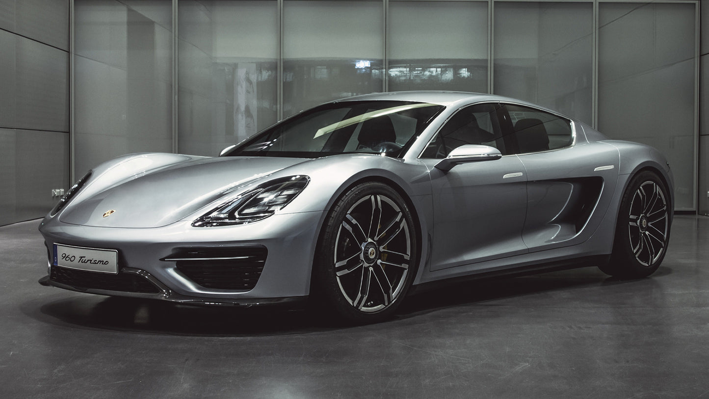 Porsche Turismo Hd Art Keychain