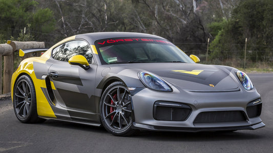 Porsche Cayman Gt4 V Cs Aero By Vorsteiner Hd Art Magnet