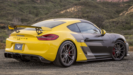 Porsche Cayman Gt4 V Cs Aero By Vorsteiner Hd Art Magnet