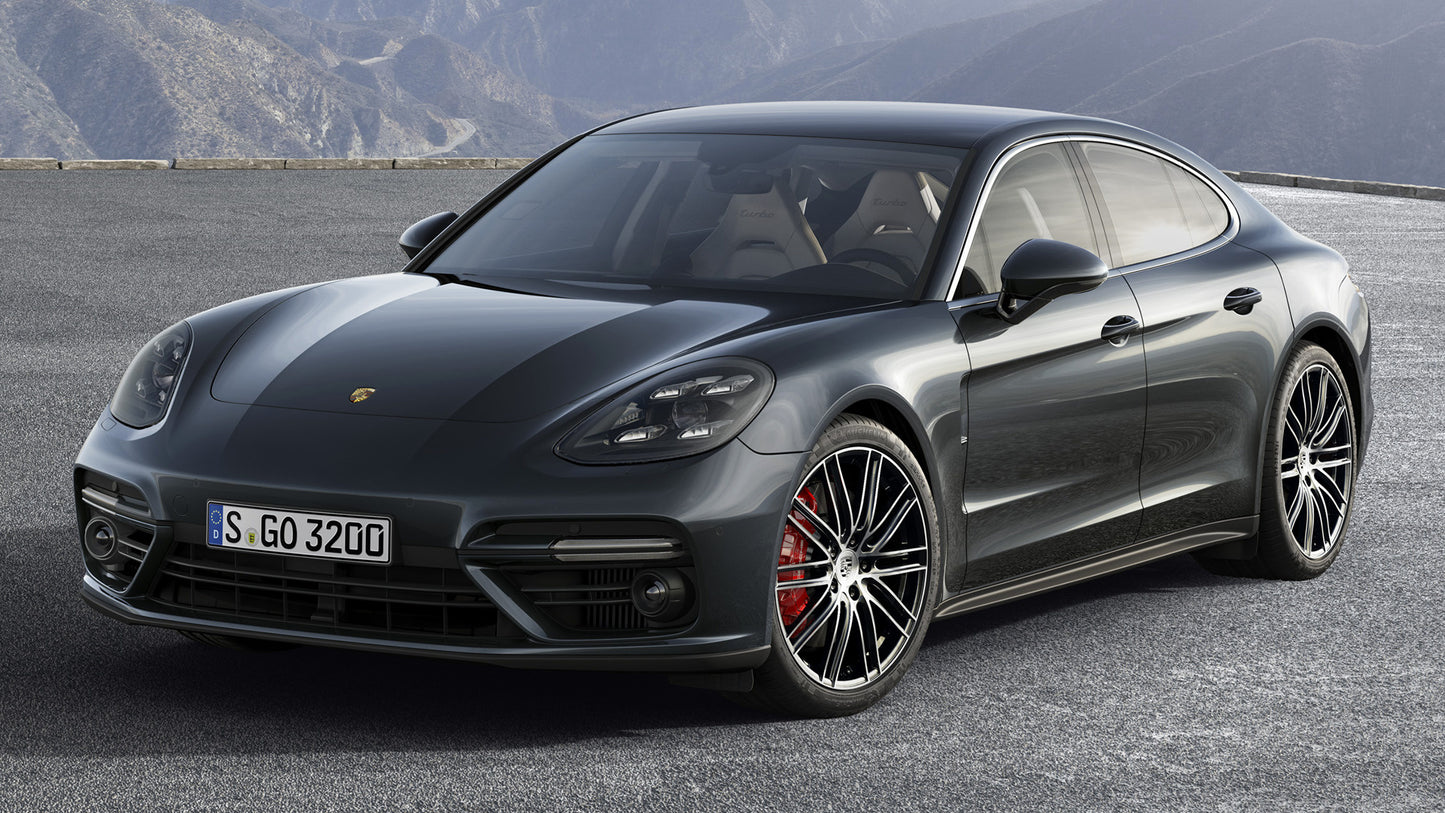 Porsche Panamera Turbo Hd Art Keychain
