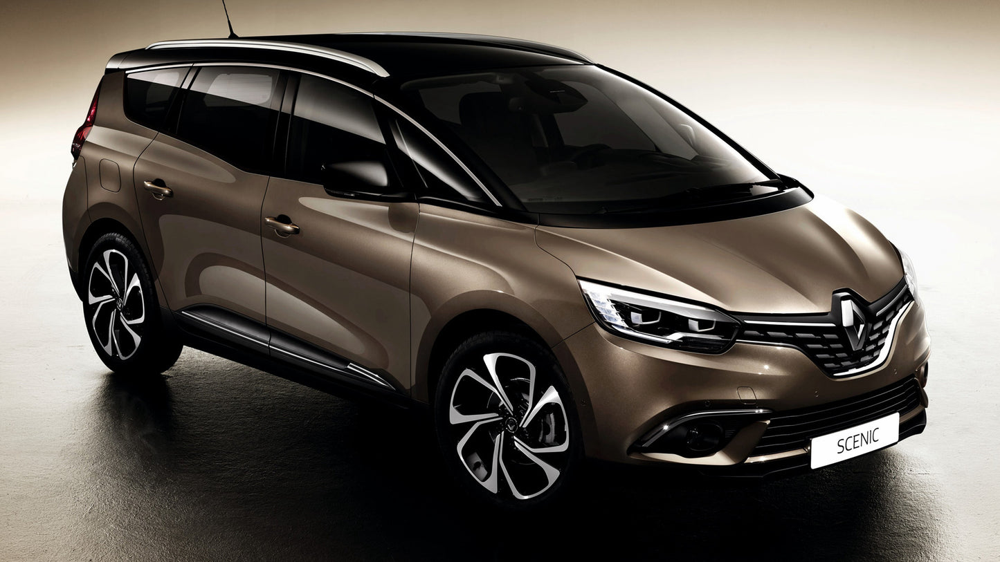 Renault Grand Scenic Hd Art Keychain