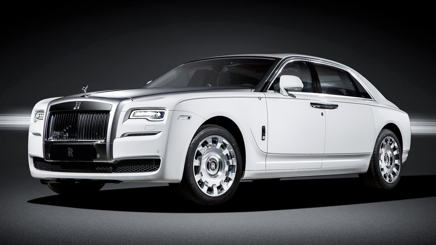 Rolls Royce Ghost Eternal Love Hd Art Keychain