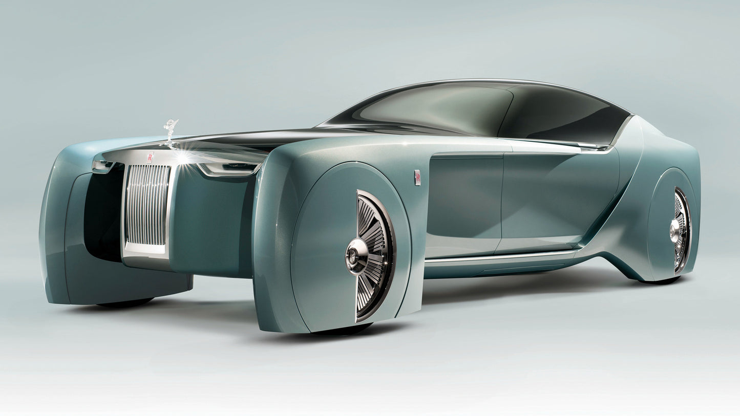 Rolls Royce Vision Next Hd Art Keychain