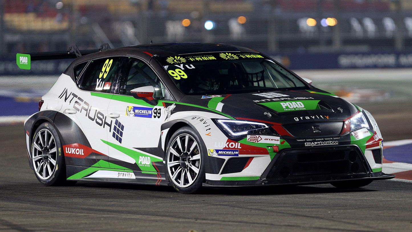 Seat Leon Tcr Hd Art Keychain