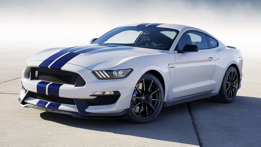 Shelby Gt350 Mustang Hd Art Keychain