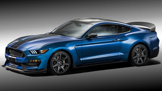 Shelby Gt350R Mustang Hd Art Keychain