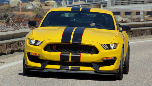 Shelby Gt350R Mustang Hd Art Keychain