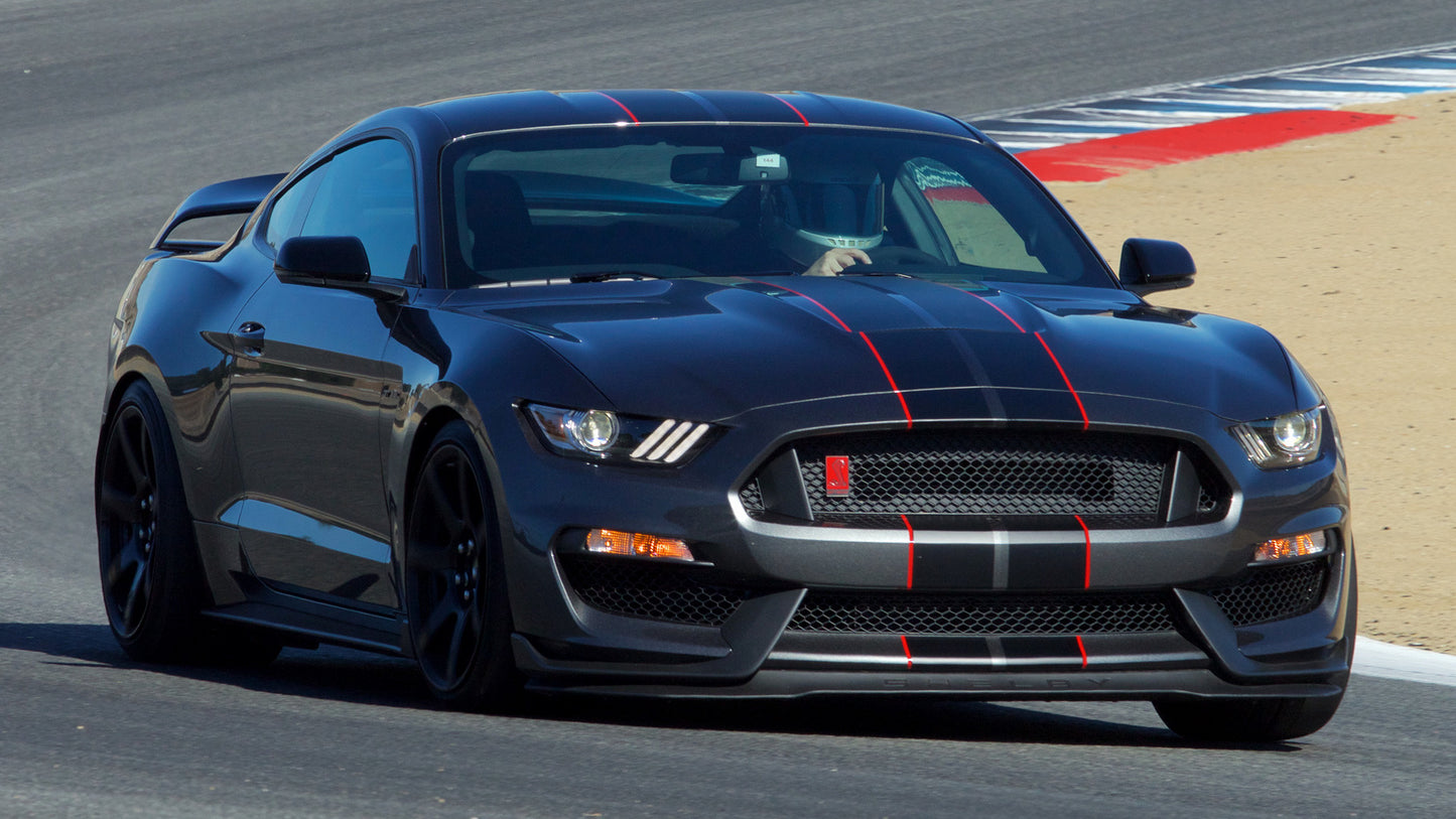 Shelby Gt350R Mustang Hd Art Keychain