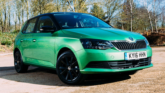 Skoda Fabia Colour Edition Uk Hd Art Keychain