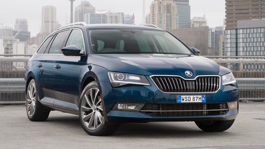 Skoda Superb Wagon Au Hd Art Keychain