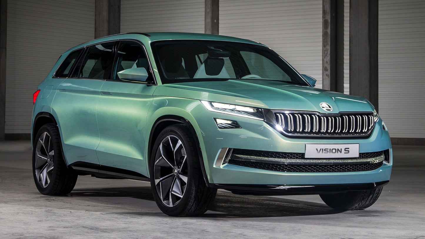 Skoda Visions Concept Hd Art Keychain