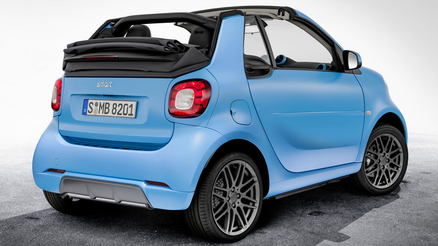 Smart Fortwo Cabrio Brabus Edition Hd Art Keychain