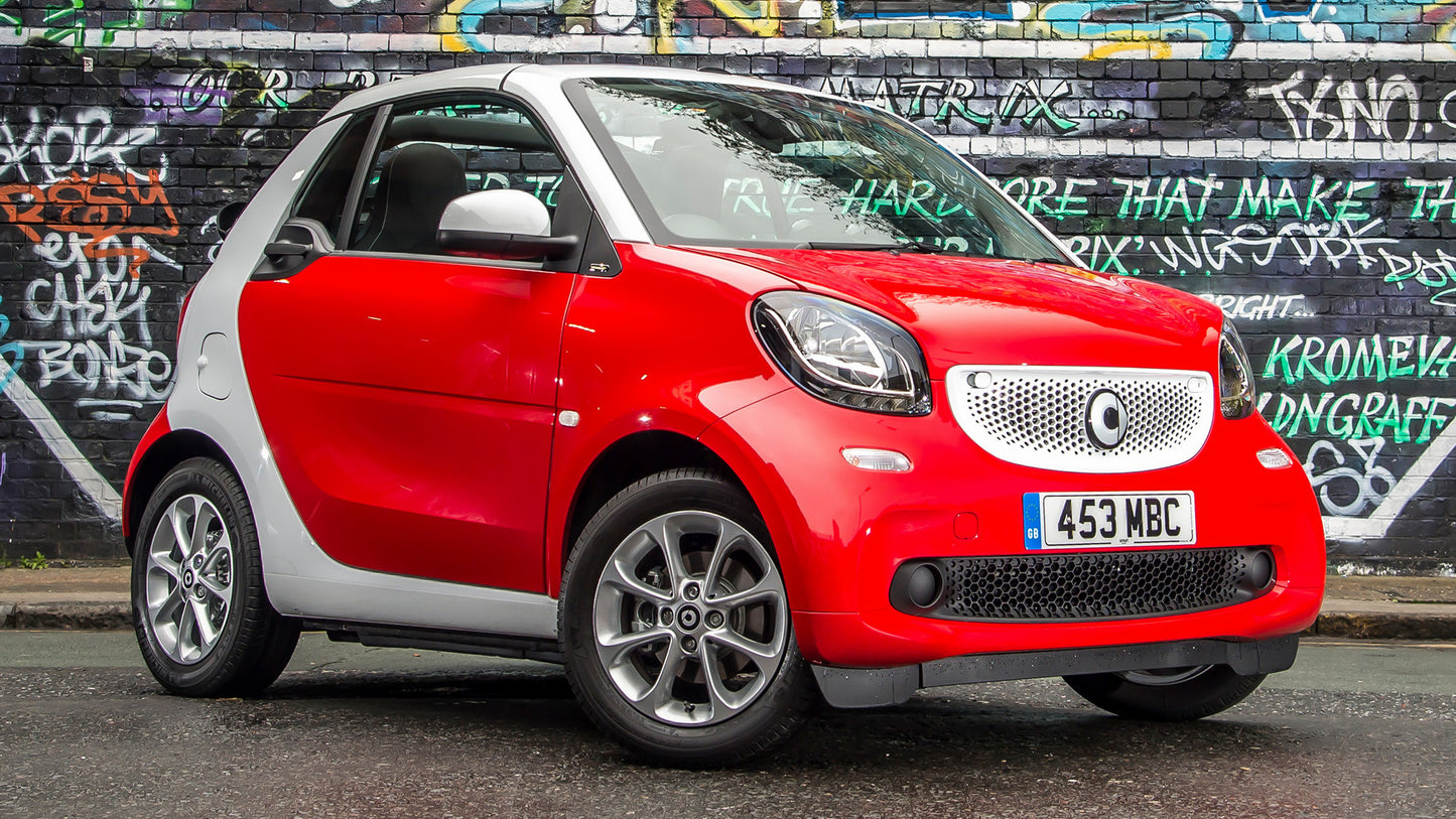 Smart Fortwo Cabrio Passion Uk Hd Art Keychain