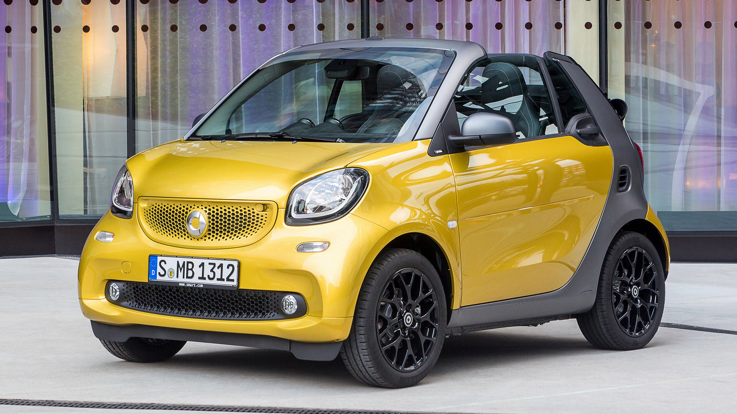 Smart Fortwo Cabrio Prime Hd Art Keychain