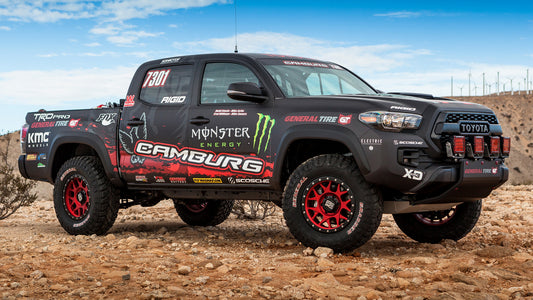 Toyota Tacoma Trd Pro Race Truck Hd Art Keychain