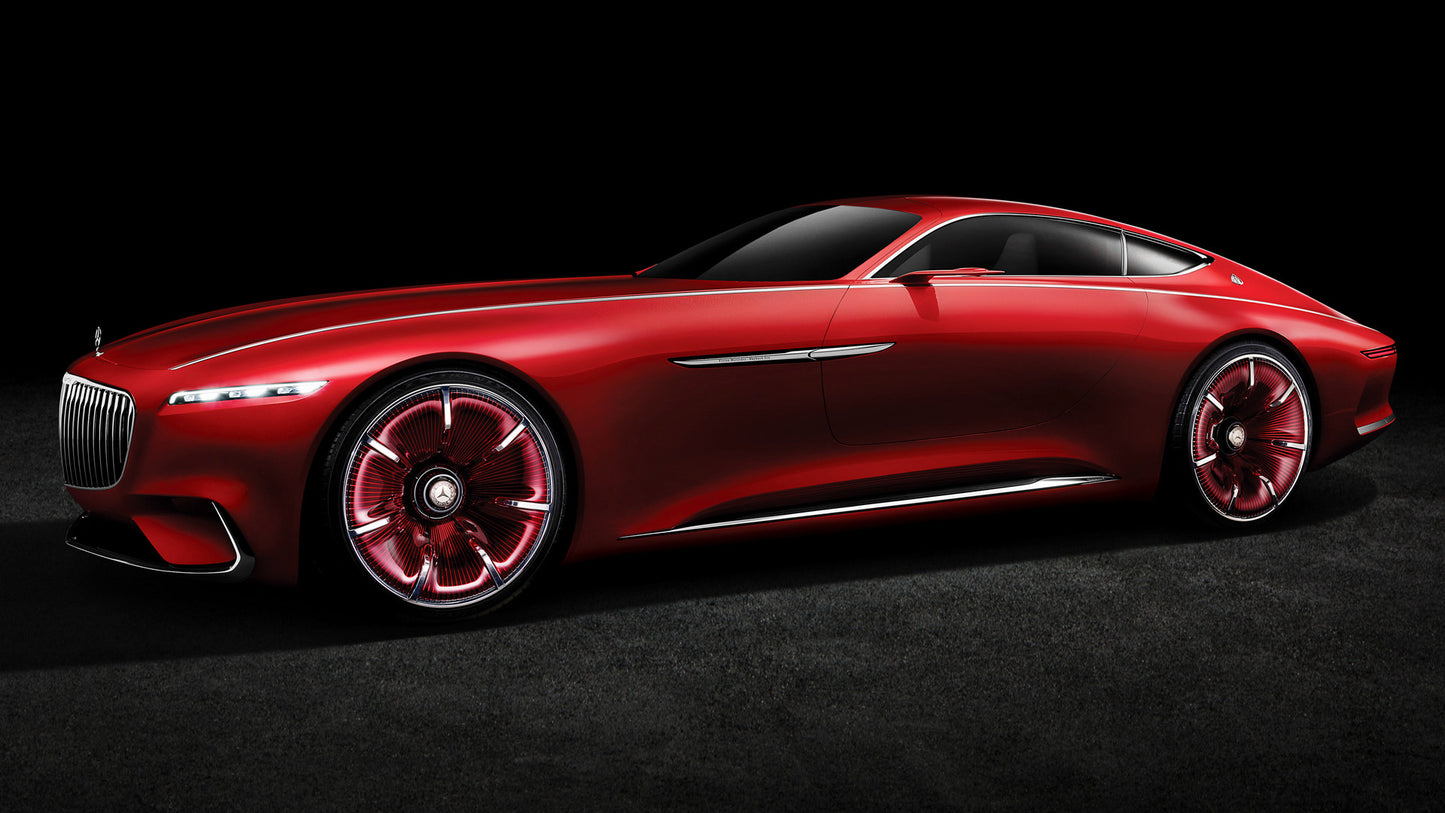Vision Mercedes Maybach Hd Art Print Poster