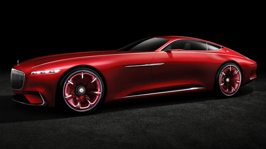Vision Mercedes Maybach Hd Art Print Poster