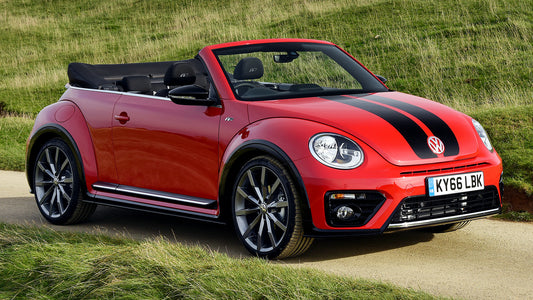 Volkswagen Beetle Cabriolet R Line Uk Hd Art Keychain
