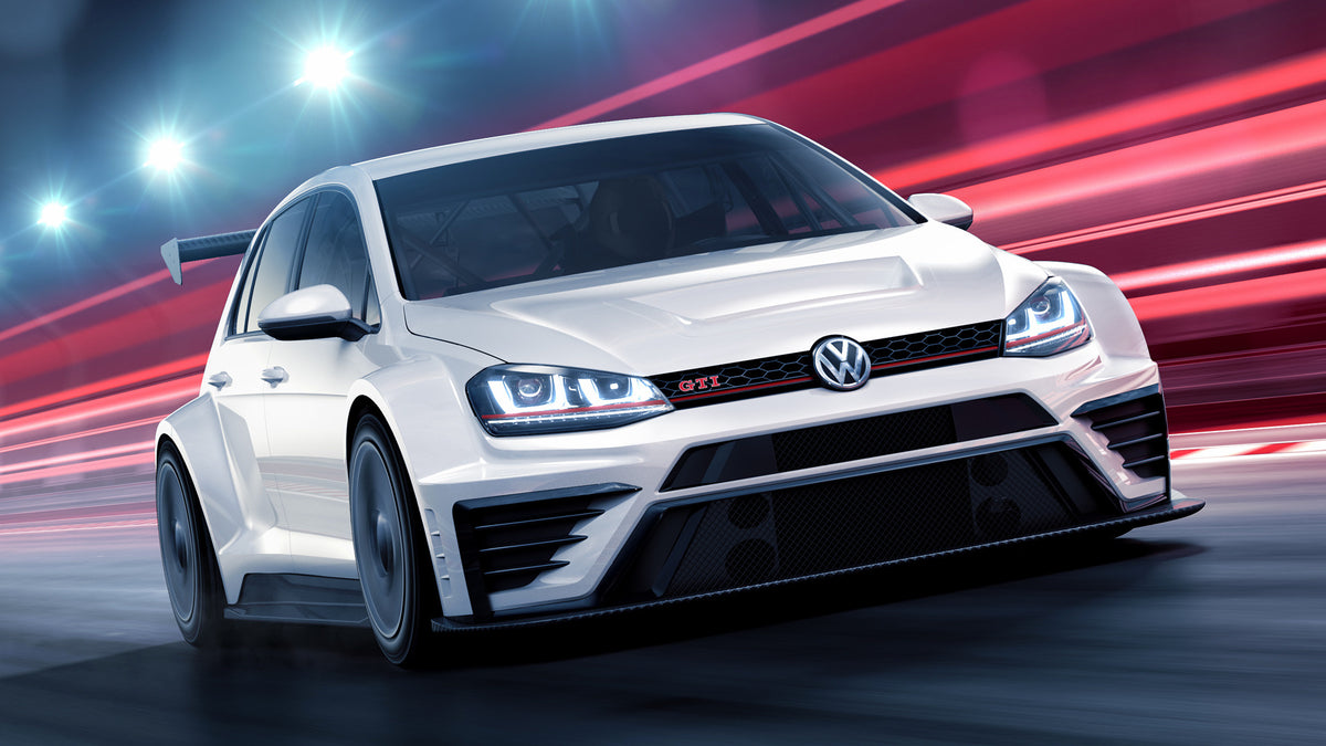 Volkswagen Golf Gti Tcr Hd Art Magnet