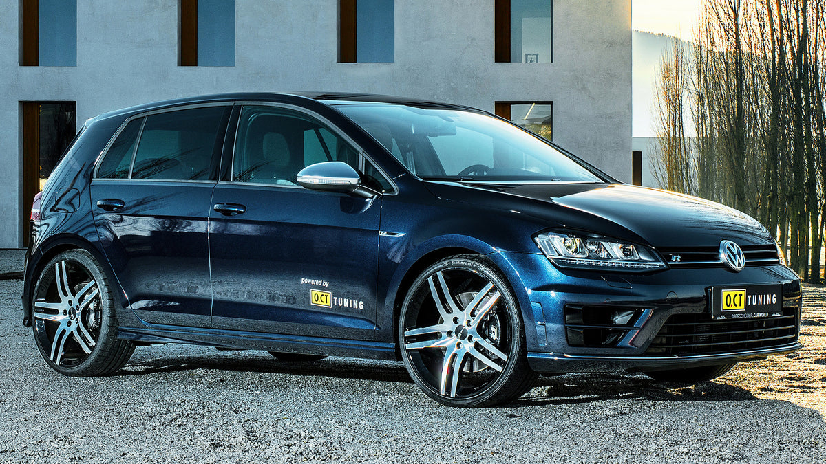 Volkswagen Golf R By O Ct Tuning Door Hd Art Magnet