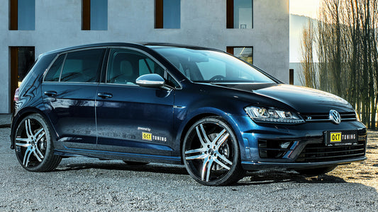 Volkswagen Golf R By O Ct Tuning Door Hd Art Keychain