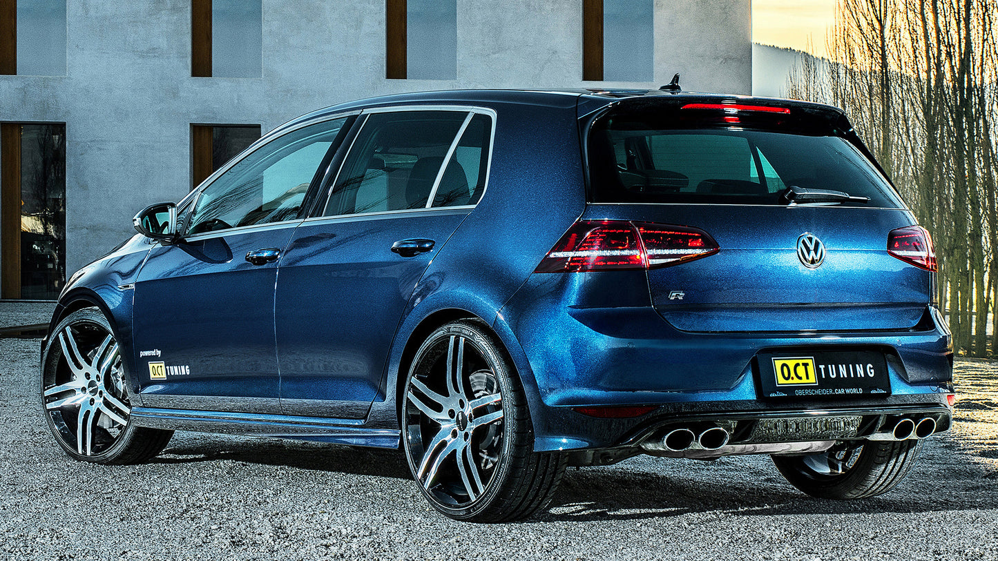 Volkswagen Golf R By O Ct Tuning Door Hd Art Keychain